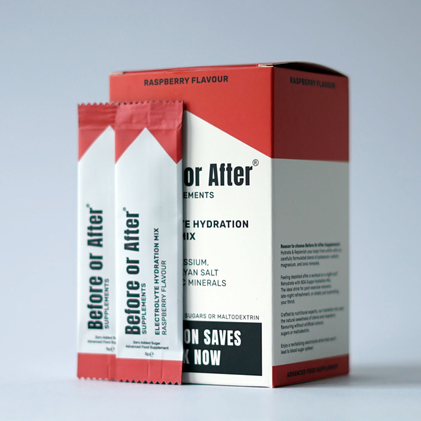 Hydration Sachets - Raspberry Flavour